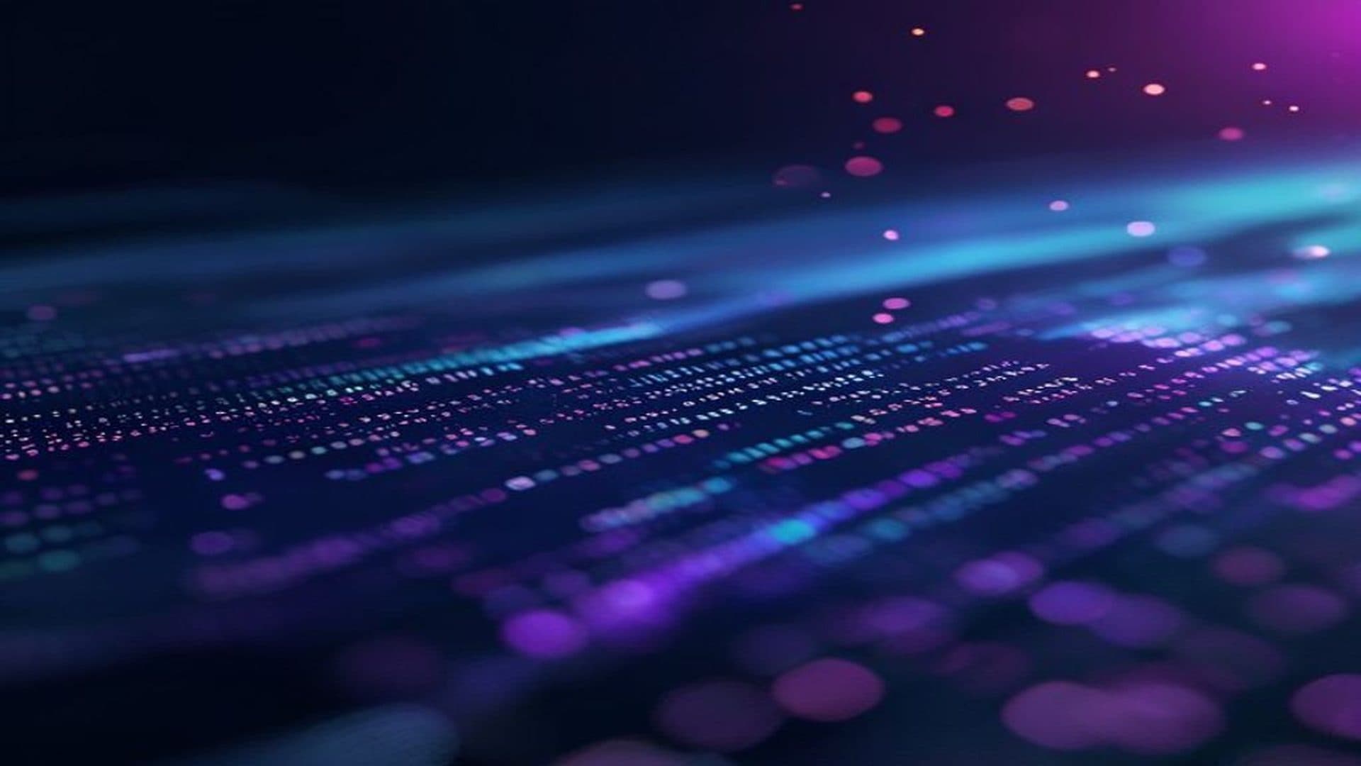 Glitched terminal stream in teal and violet illustrating Claude Code CLI vs hiring a developer in 2026