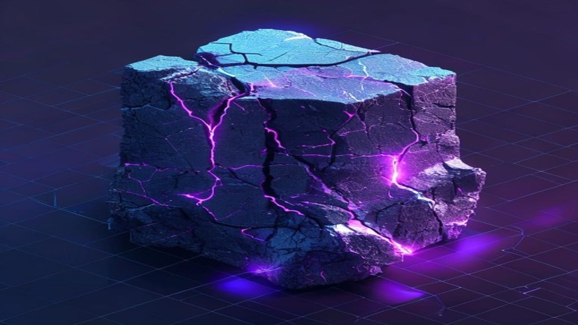 Cracked monolith with glowing teal fissures illustrating Devin AI vs hire developer 2026 comparison