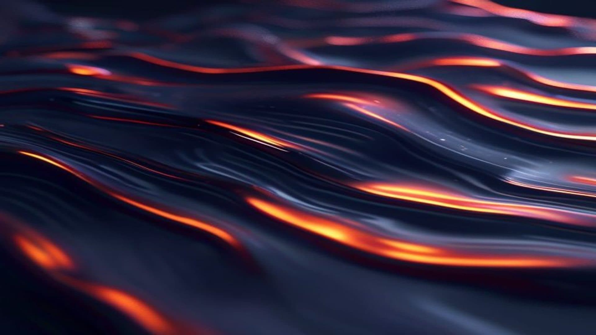 Liquid metal mercury surface with amber ripples illustrating Replit Agent vs hire developer 2026 comparison