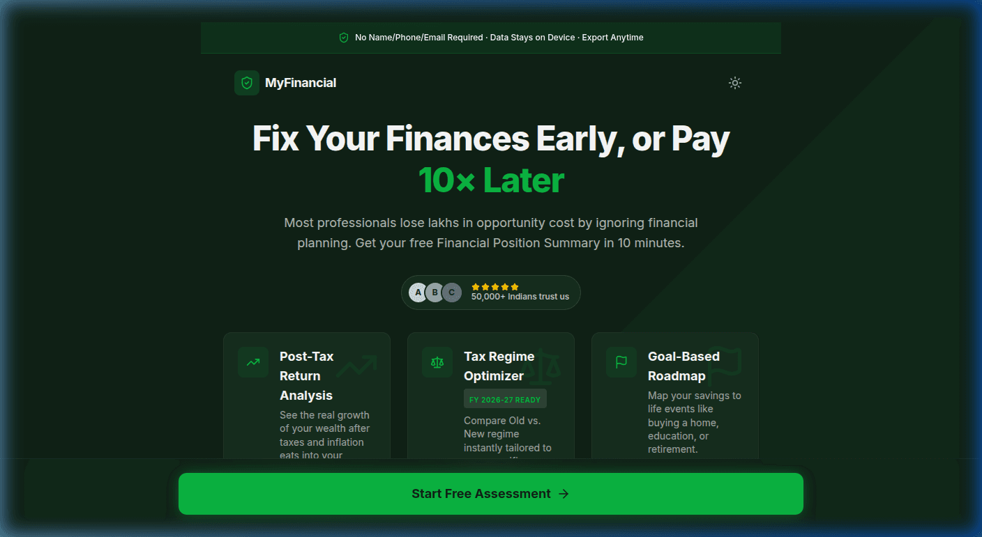 MyFinancial screenshot