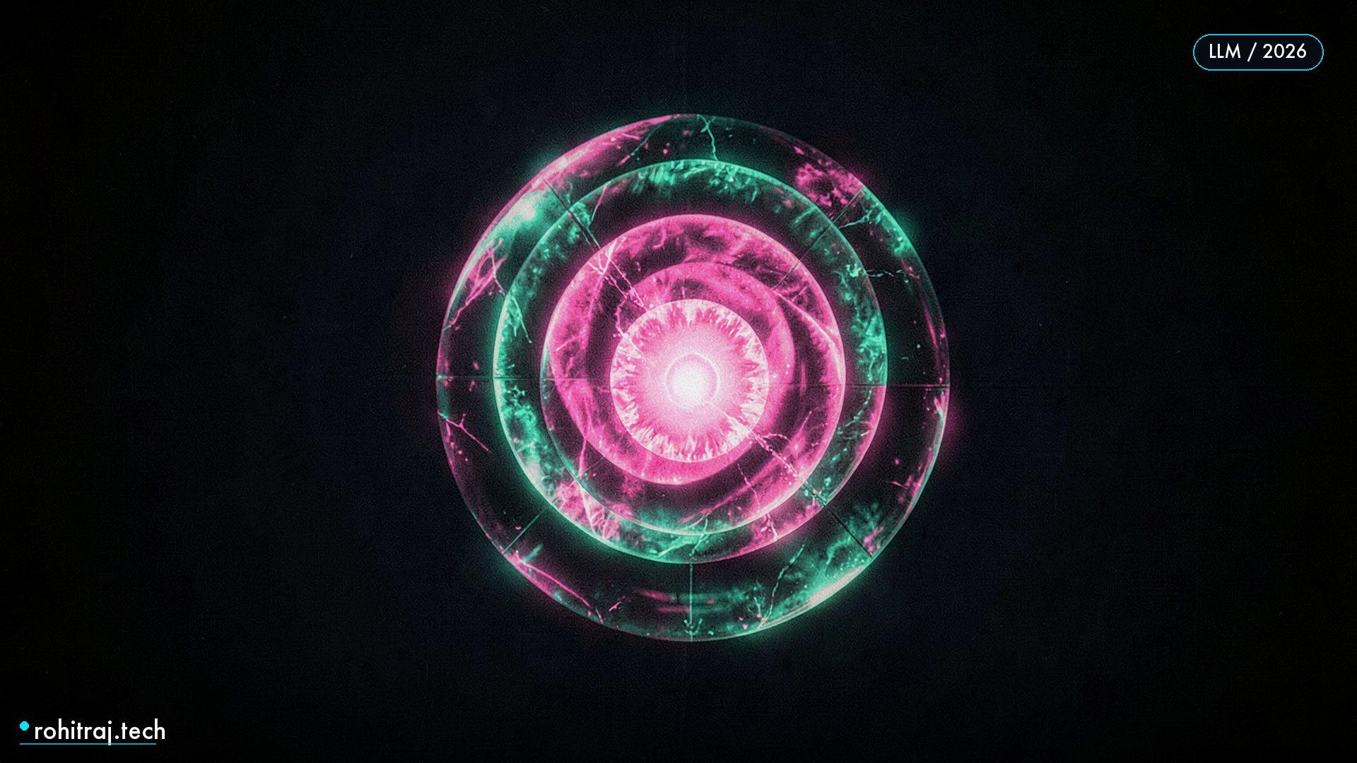 Immense glowing sphere collapsing into a dense core illustrating DeepSeek V4.1 Flash hardware requirements