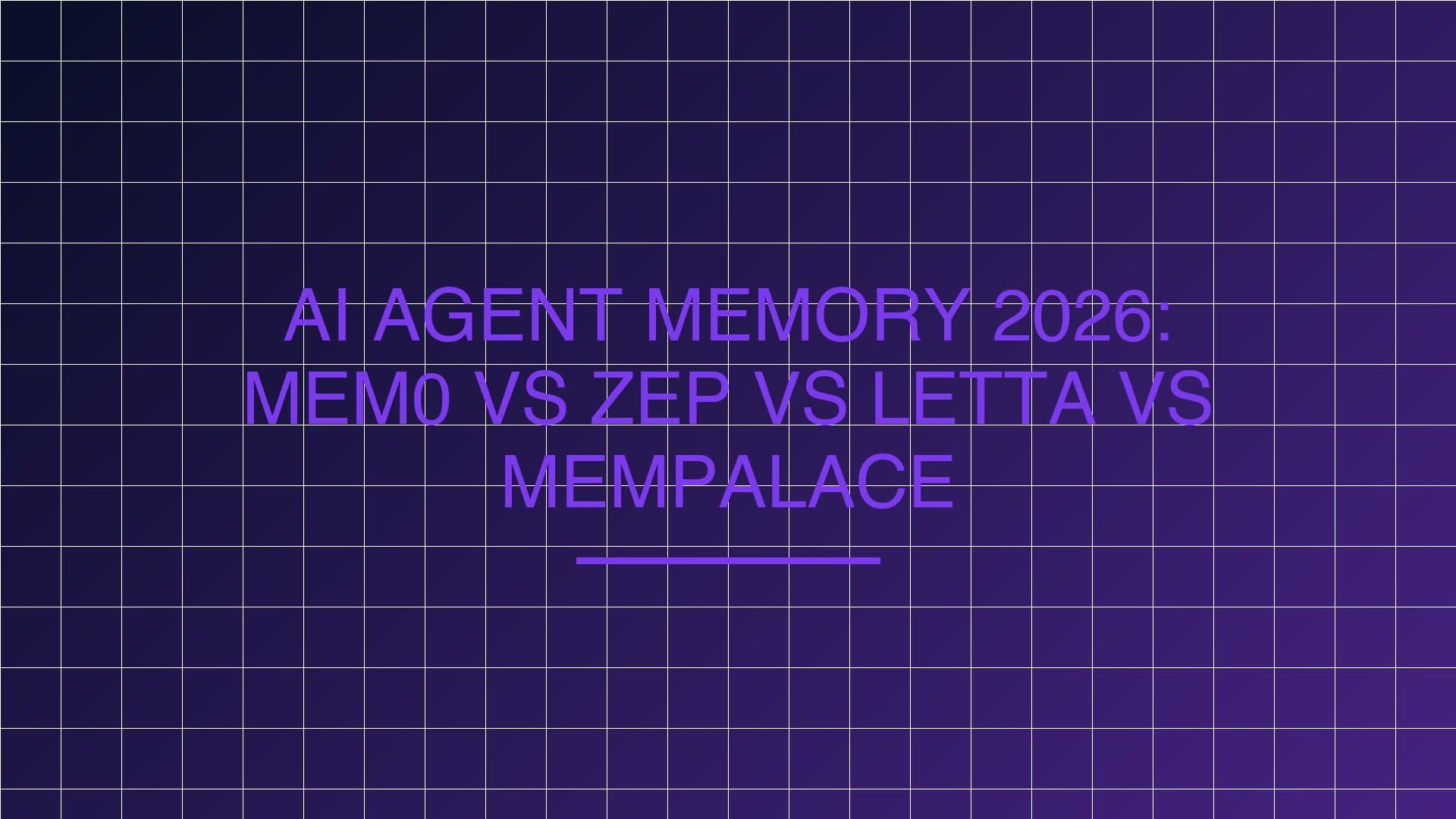 Glowing knowledge-graph nodes on a dark grid illustrating open-source AI agent memory layers compared in 2026